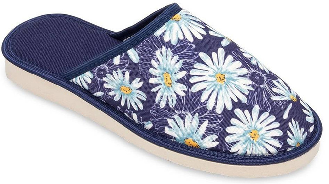 Women's shoes Meteor DV068 STOKROTKA navy blue and beige sizes 36-41