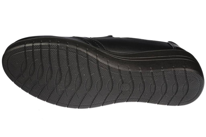 Półbuty damskie Le Scarpe DA7086-1BL czarne rozm.36-41