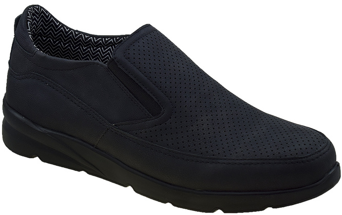 Półbuty męskie Dr.Jan MCLF102CZ czarne rozm.41-45