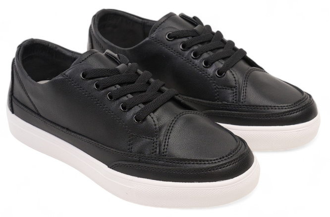 Buty sportowe damskie Sergio Leone DSP016CZ czarne rozm.36-41