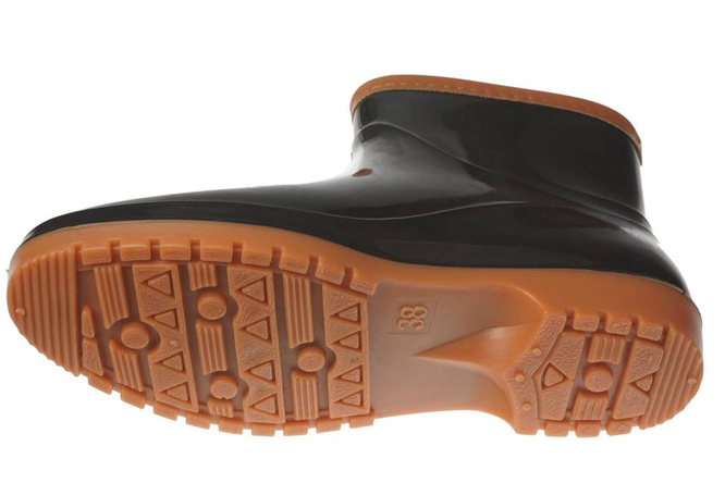 Kalosze damskie ocieplane Lano DXK-07-3BLBE czarne rozm.36-41