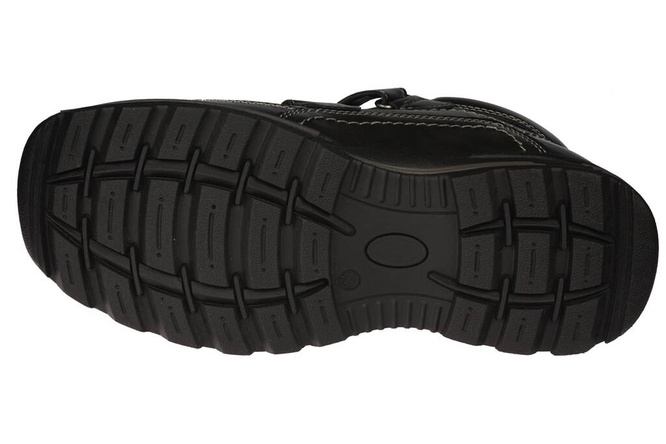 Buty zimowe męskie Hanson M9359-5BL czarne rozm.41-46