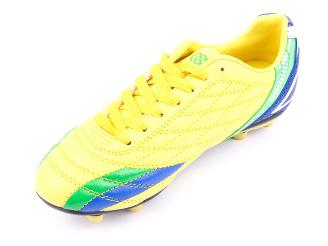 Men's football boots Atletico RXT041-1025, yellow and blue, size 40-43
