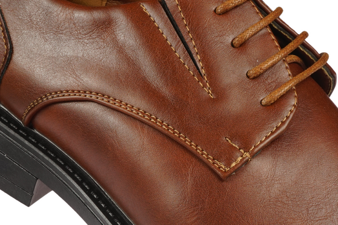 Le Scarpe M8160-32BR men's shoes, brown, sizes 40-45