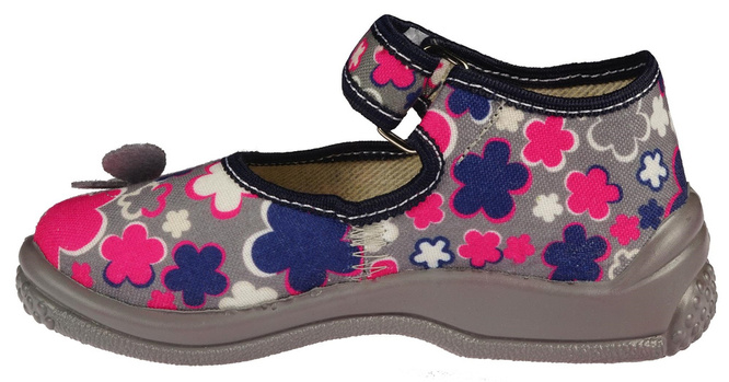 Gray ZetPol MARLENA  children's sneakers, size 18-27