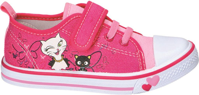 American Club BTEN-91 pink and blue children's sneakers, size 26-30