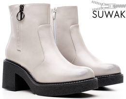 Buty zimowe damskie Sergio Leone DTR926SZ szare rozm.36-40