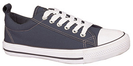 American Club CLH-104 children's sneakers, black and navy blue, sizes 32-36