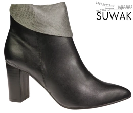 Women's transitional shoes Goodin DGD-15-8408BLGR black and gray size 36-40