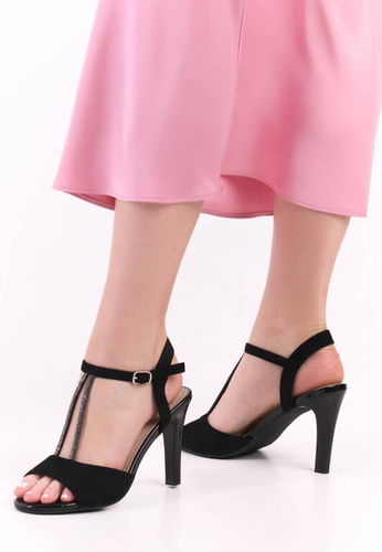 Szpilki damskie Sergio Leone DSK924CZMI czarne rozm.36-40