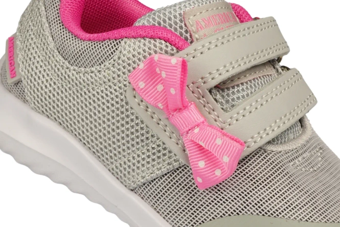 Buty sportowe dziecięce American Club AHA-64 granatowe i szare rozm.22-26