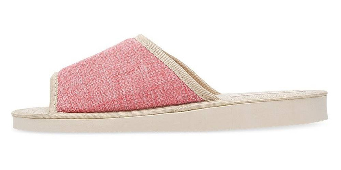 Meteor DV096 EWA women's slippers brown, pink and blue size 36-41