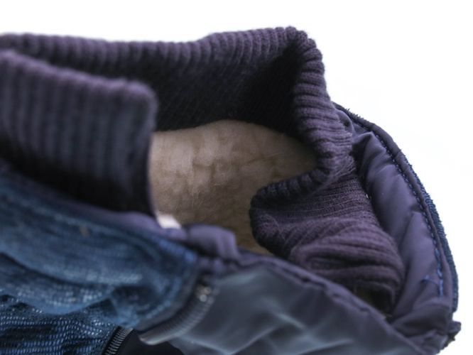 Winter boots for children Clibee CK-800BU navy blue size 32-37