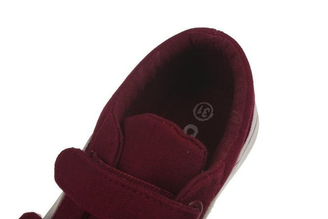 Children's trainers Clibee BB-288AWI maroon sizes 25-30