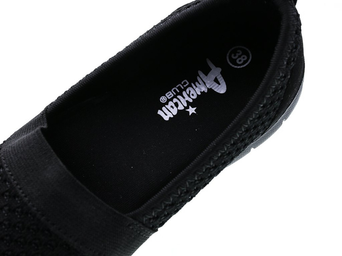 Women's sports shoes American Club DGW13405 black size 36-41