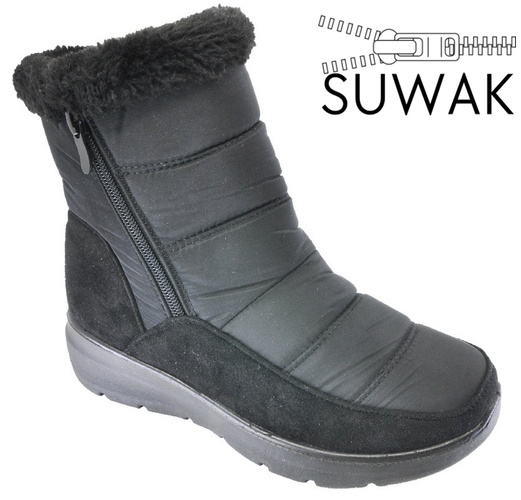 Ladie's Style DLS-009BR women's snow boots, brown, sizes 37-42