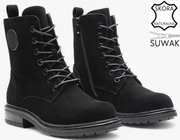 Sergio Leone DBT-682-SCZNU women's winter boots black size 36-40