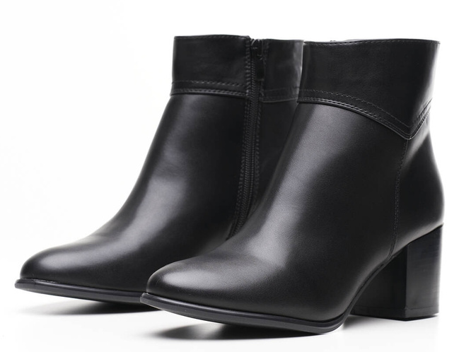 Sergio Leone DBT631CZSK women's winter shoes, black, sizes 36-40