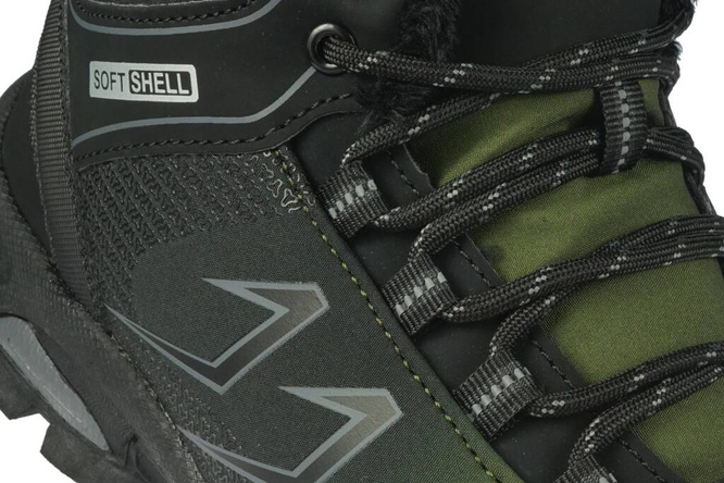 Men's trekking shoes Superun M8635KH black-green size 41-46