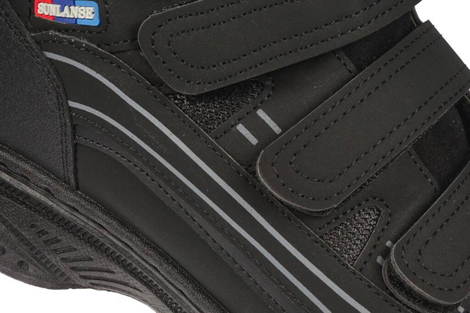 Buty zimowe męskie Sunlanse MM215-6BLBL czarne rozm.42-47