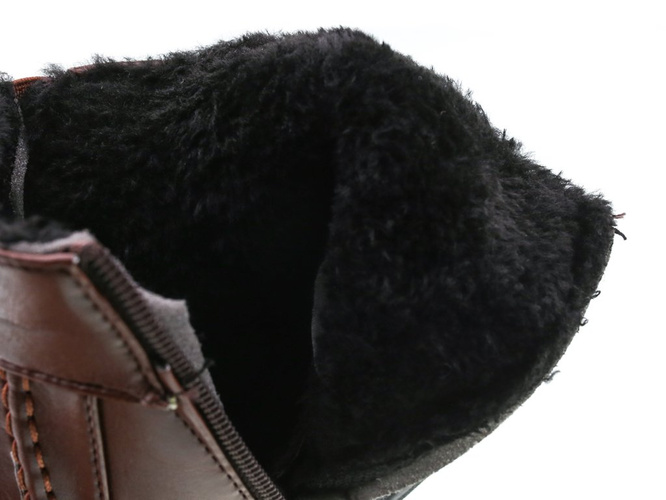 Betop DB-9006FBR brown women's winter shoes size 37-42