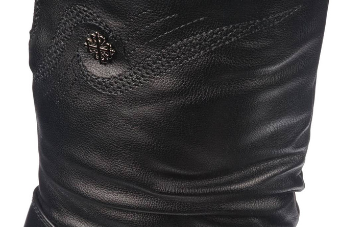 Buty zimowe damskie Skotnicki DB-3-208BL czarne rozm.38-42