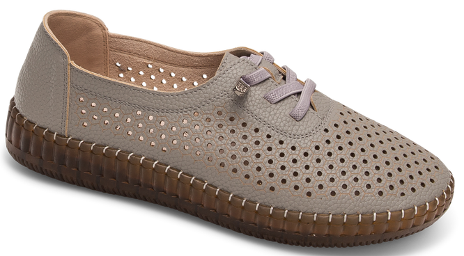 Women's half-boots Skotnicki DP-3-0839GY gray size 36-41