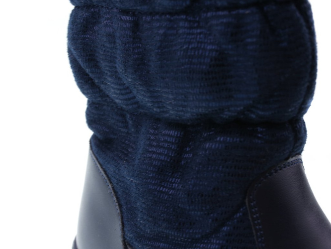 Winter boots for children Clibee CK-800BU navy blue size 32-37