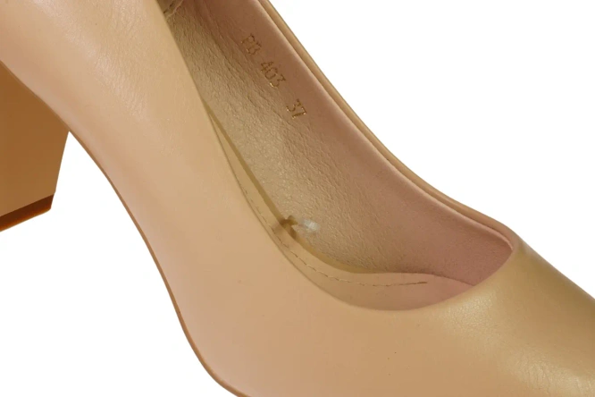 Czółenka damskie Sergio Leone DPB403CO kawowe rozm.36-40