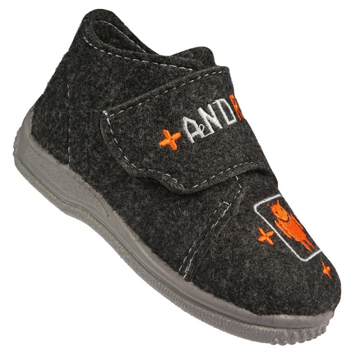 Children's sneakers ZetPol KUBA black size 18-27