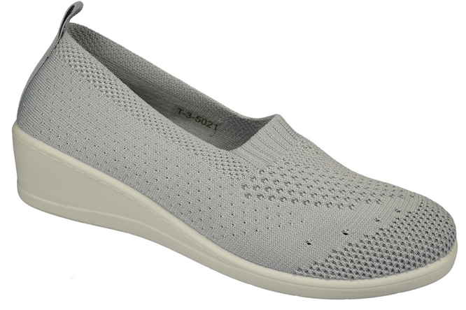 Women's sneakers Skotnicki DT-3-5021GY gray size 36-41