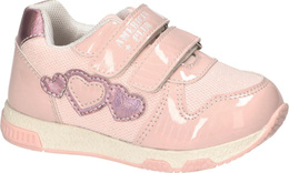 American Club AXD-46 children's sports shoes, size 21-26, navy blue and pink