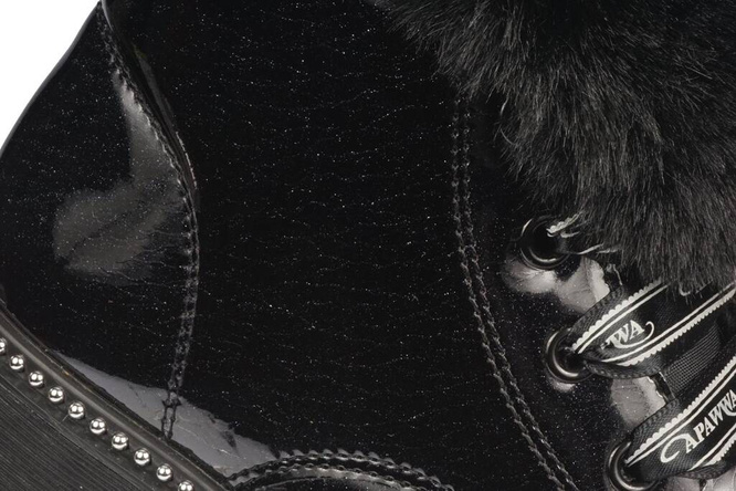 Children's transition shoes Apawwa CNQ738BL black size 31-36