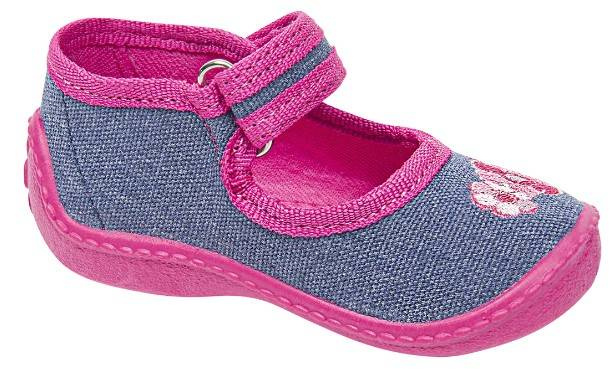 Children's sneakers Viggami MISIA JEANS navy blue and pink, size 20-25