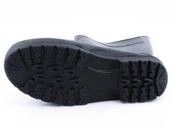 Łukpol MN410 men's rubber boots, black, size 40/41 -45/46