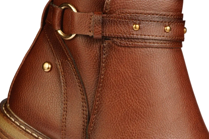 Botki zimowe damskie Skotnicki DB-3-1345BR brązowe rozm.36-41