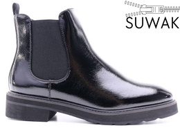 Sergio Leone DBT560CZZA women's winter shoes, black, sizes 36-41