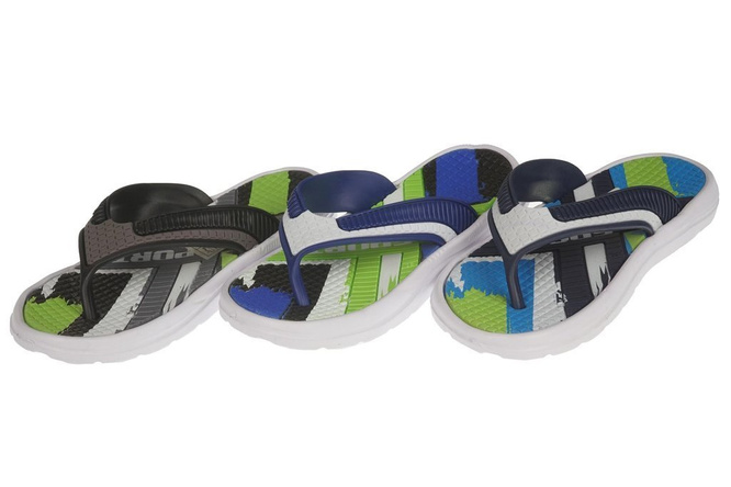 Children's flip-flops Emaks CT2404 black, blue or navy blue sizes 30-35