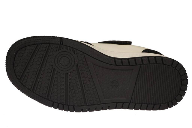 Buty sportowe dziecięce Apawwa CTC825BLBE czarno-białe rozm.32-37