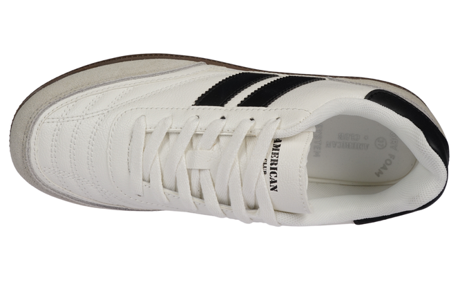 Buty sportowe męskie American Club MRD-31 białe rozm.41-45