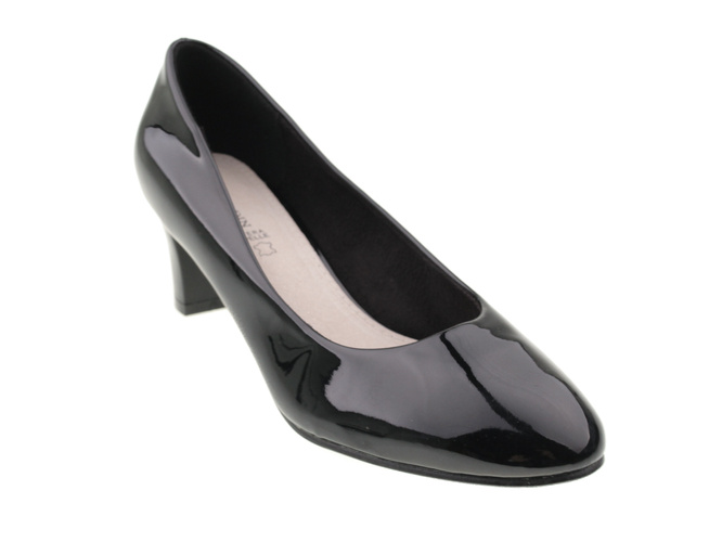 Pumps Goodin DGD-FL13BL black size 36-40