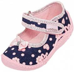 Tenisówki dziecięce Viggami BALBINKA granatowe rozm.18-25