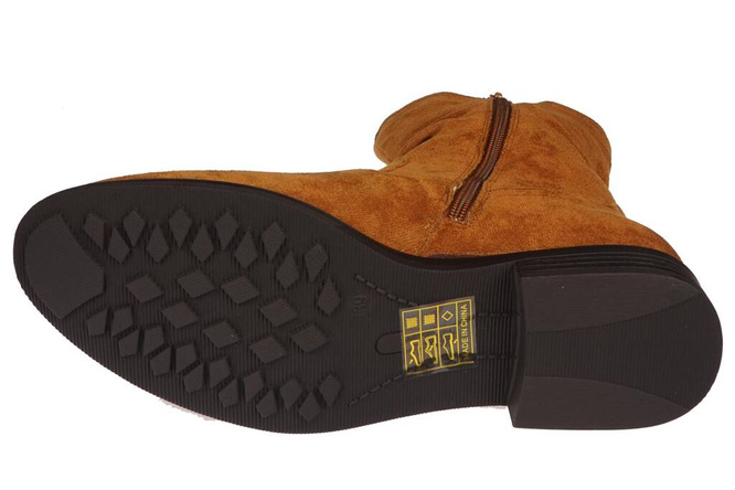 Kozaki damskie Jomix DH2118CCA rude rozm.36-41