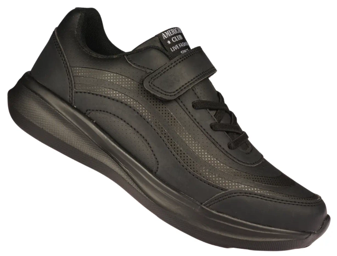 American Club DFH-29 white and black youth sports shoes, size 36-41