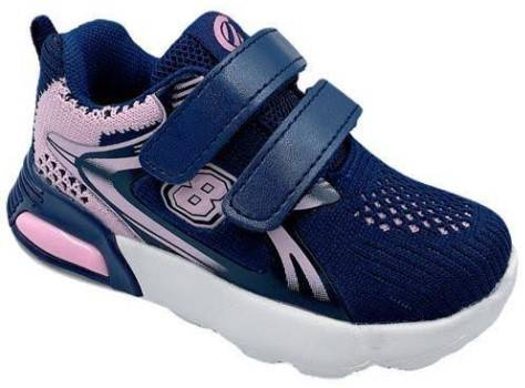 Children's sports shoes Clibee AF-18DBUPI navy blue  and pink size 21-26