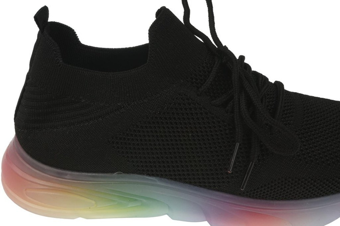 Buty sportowe damskie New Meini DM21-33ABL czarne rozm.36-41