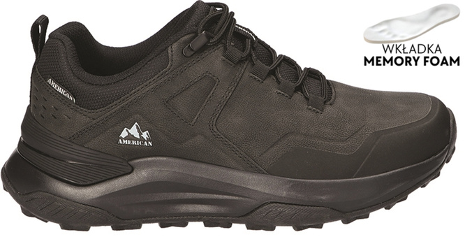 American Club MRH-167 Men’s Sports Shoes – Black, Sizes 40–43