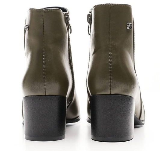 Buty zimowe damskie Sergio Leone DBT633OLSK oliwkowe rozm.36-40