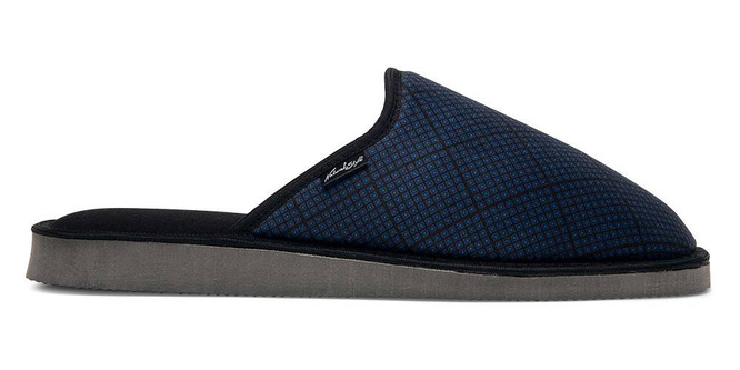 Pantofle męskie Meteor MV257 MACIEK granatowe rozm.40-45