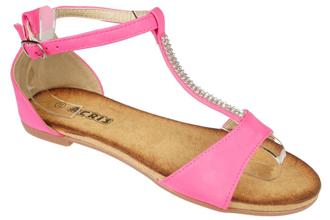 Acris DSM1352XI women's sandals pink size 36-41